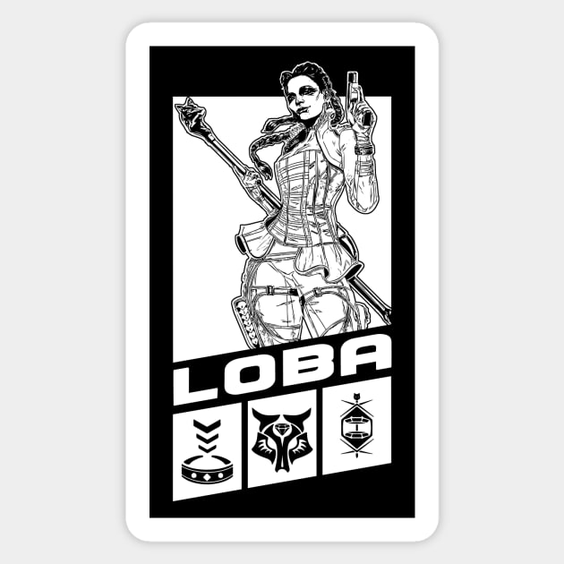 Loba Sticker by Peolink